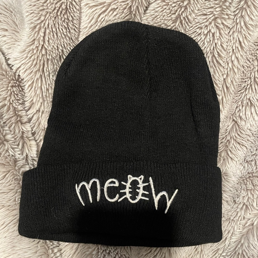 😸 MEOW ! Beanie hat | hair accessories
